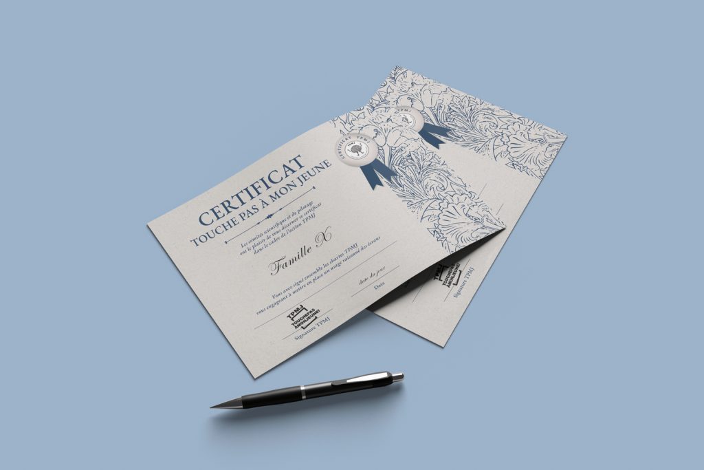Certificat TPMJ