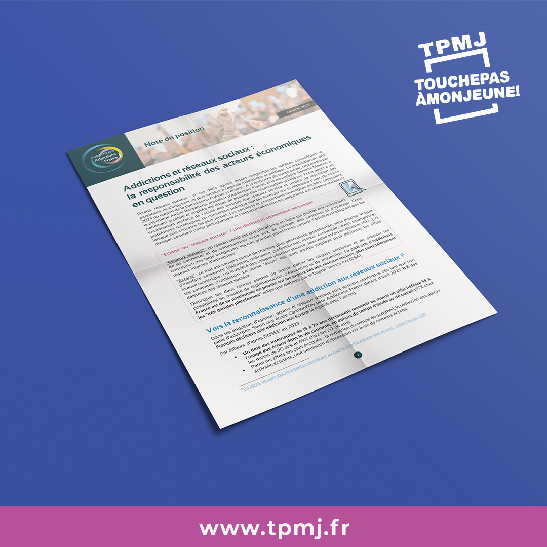 Rapport ANSES écrans TPMJ