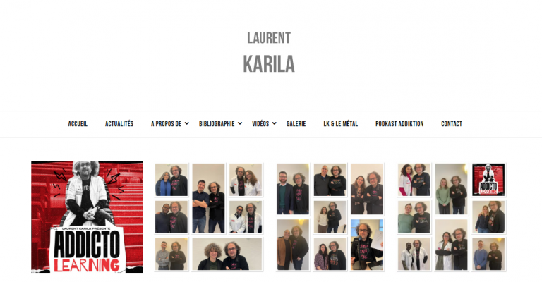 Laurent Karila TPMJ addictions