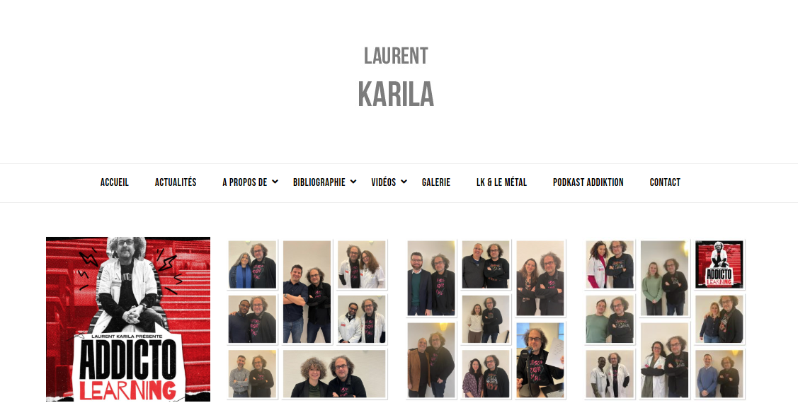 Laurent Karila TPMJ addictions